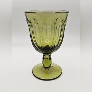 Set Of 6 Excellent Condition Vintage Noritake Provincial Moss Water Goblet